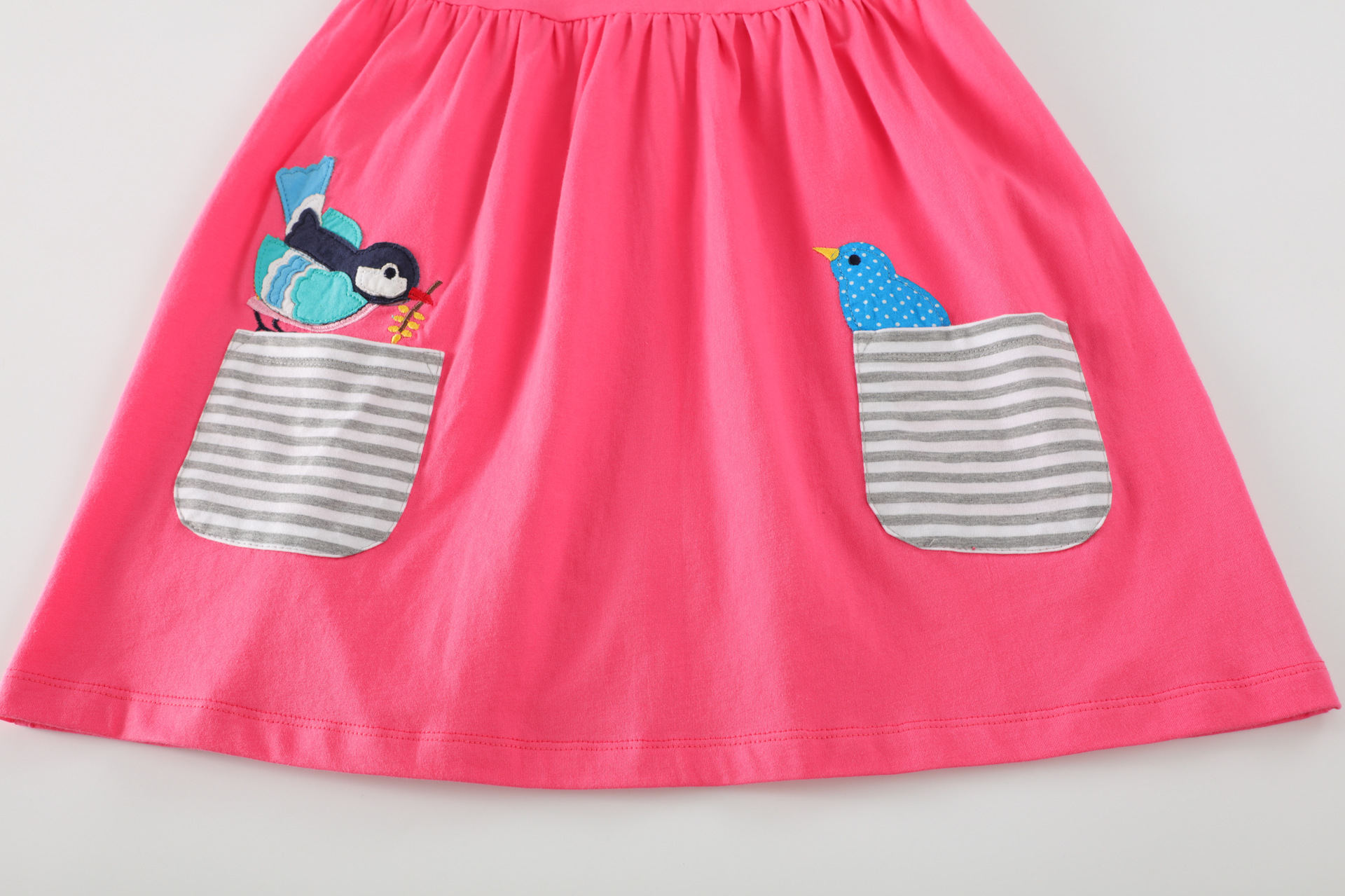 Sleeveless Ruffle Summer Children'S Clothing Cute Print Girl Boutique Dresses