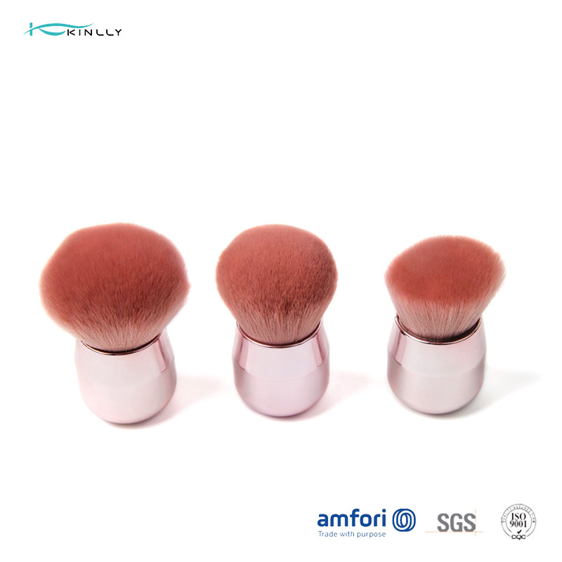Pink Soft Nano Hair 150g ISO9001 Face Powder Brush
