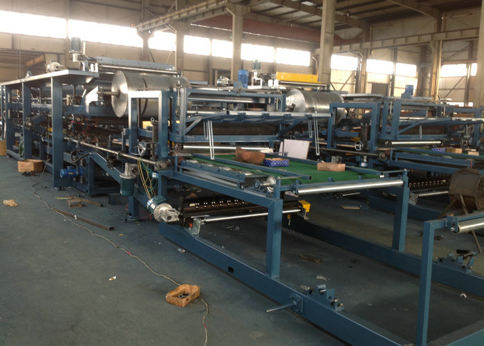 Mineral Wool Board Saw Cutting Type Sheet Sandwich Panel Production Machinery