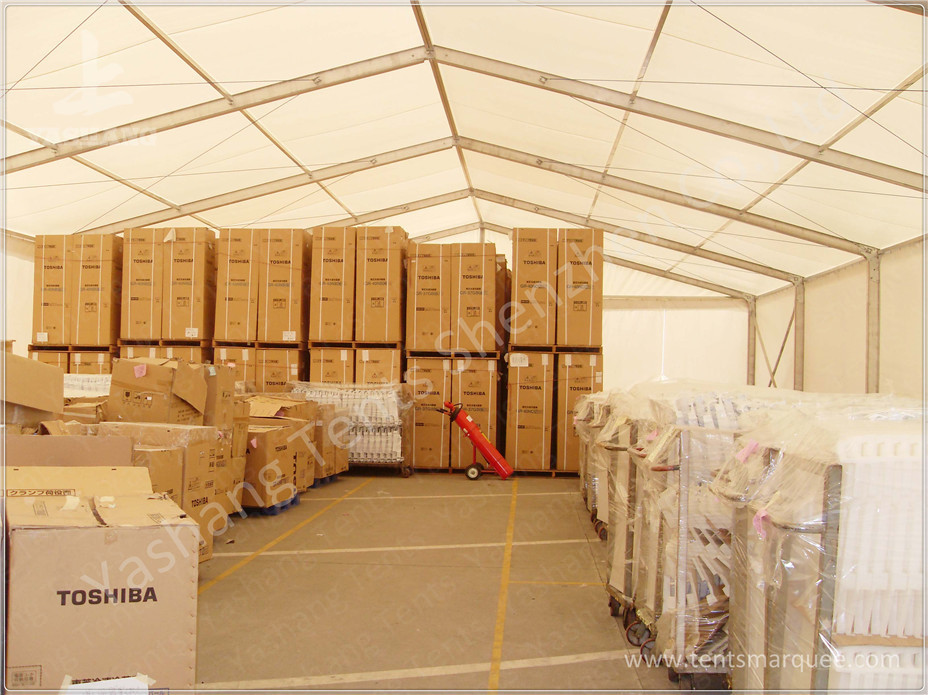 Movable Workshop Industrial Storage Tents , Temporary Storage Shelters Canopy
