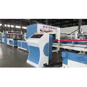 High Speed Gluing Stitching Machine For Corrugated Carton Box Folding All In One