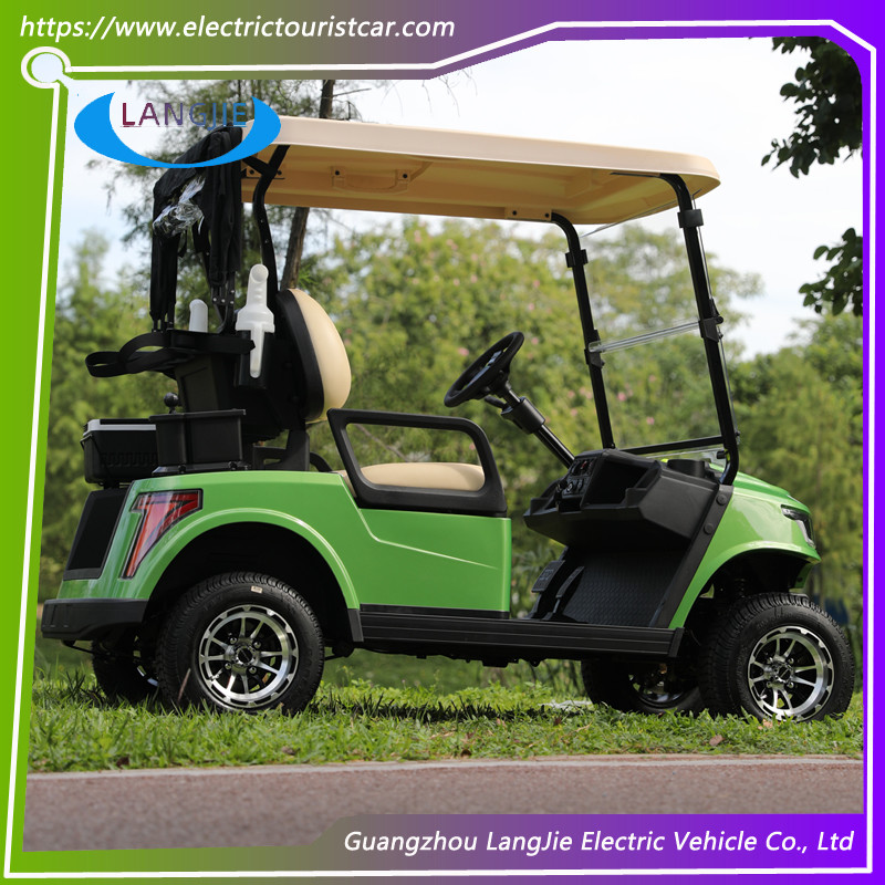 Powerful 2 Seater Electric Golf Carts Low Speed Electric Vehicles With AC Motor