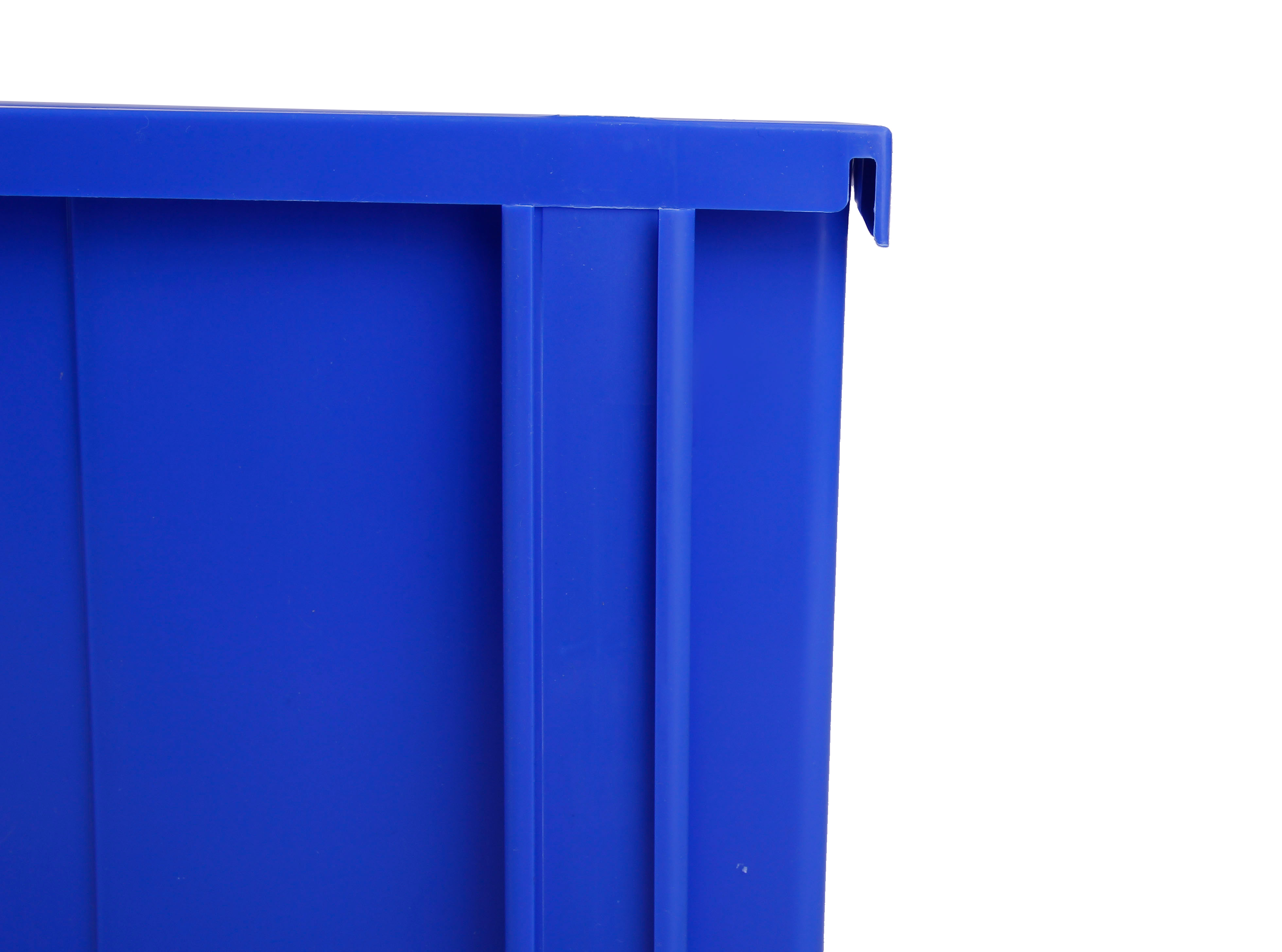 Solid Box Style Plastic Bins for Easy Sorting and Storage in Office or Warehouse
