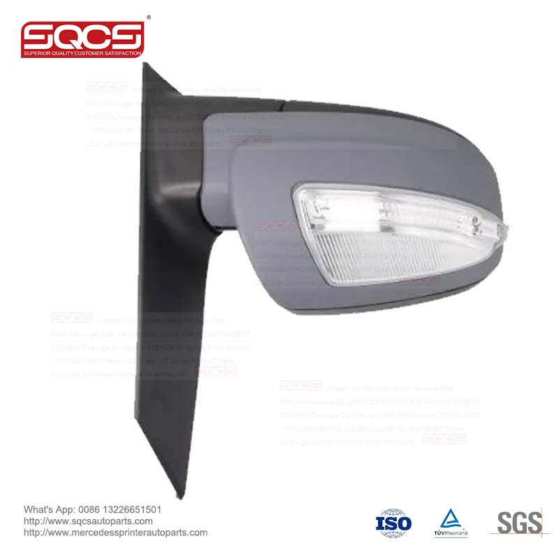 Electric Foldable Side Mirror Wing Mirror 6398109216 6398109116 639 810 92 16 for Mercedes Benz Viano W639 Black 2003-