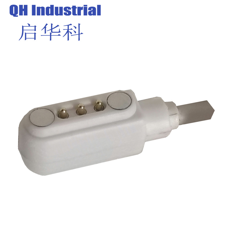3Pin Efficient Male And Female Waterpro of 3A  Magnetic Brazil Efficient Magnetic Pogo Pin 6Pin Usb Jack Connector  