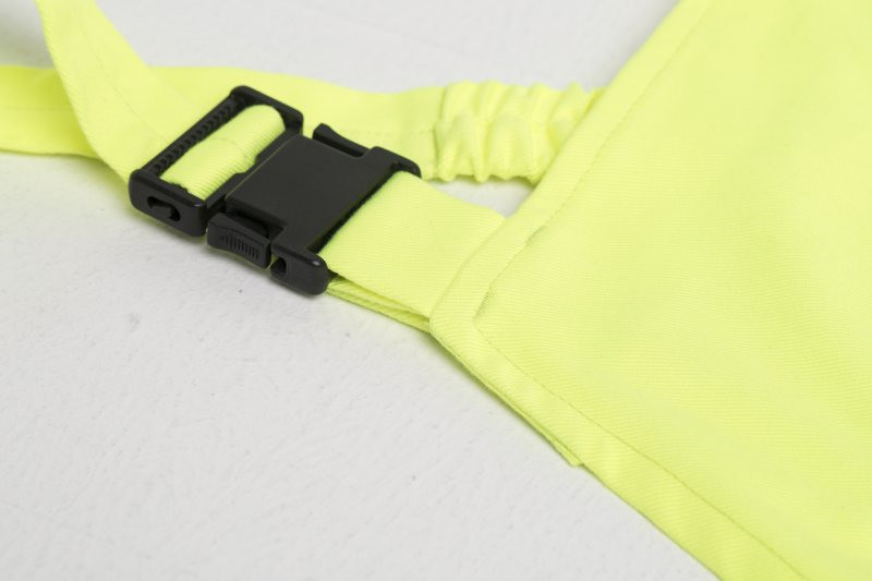 HIVIS Fire Retardant Bib Trousers , 99% cotton anti-statics fabric safety bib pants