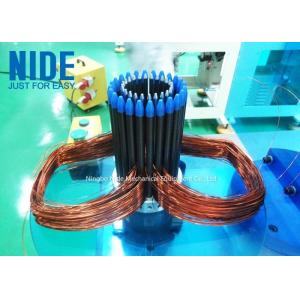 Vertical Alternator Stator Winding Machine / Motor Stator Coil Winding Machine