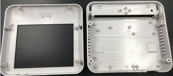 Cold Runner High Precision Injection Molding HASCO PC ABS Bezel Housing