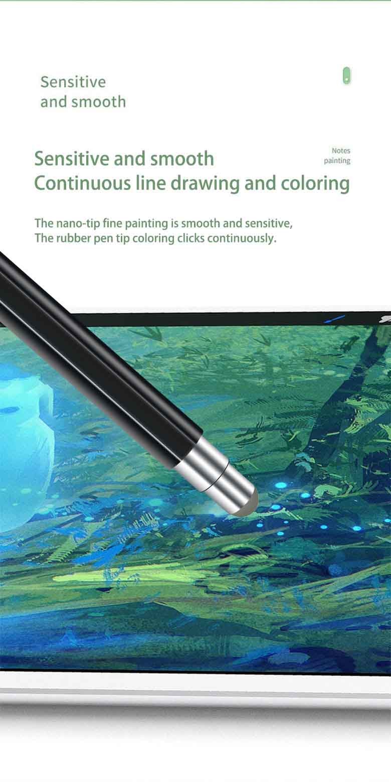 Rechargeable Ipad Stylus Ballpoint Pen With Digital Tips