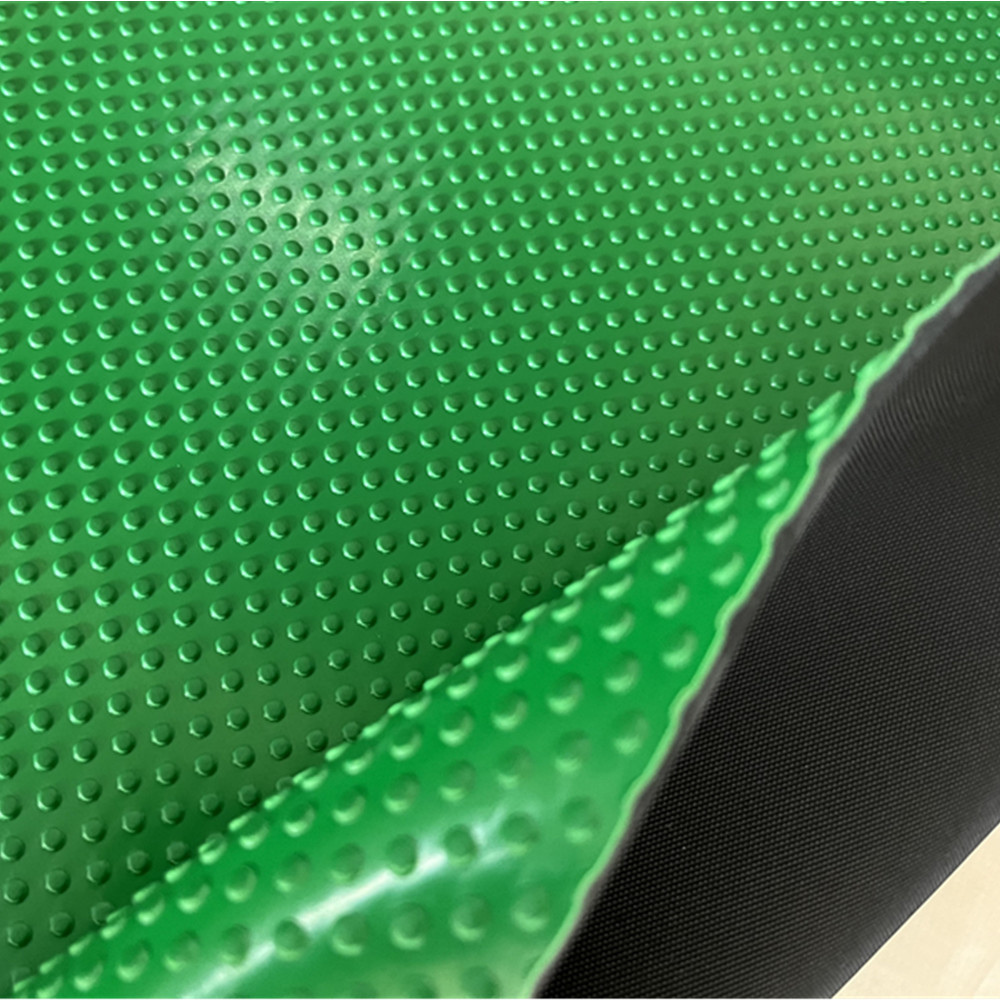 Green color 2mm type rubber material ESD antistatic rubber floor mat