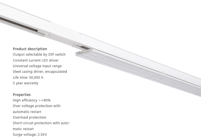 Recessed Led Linear Track Light Panel Module 600mm 14w