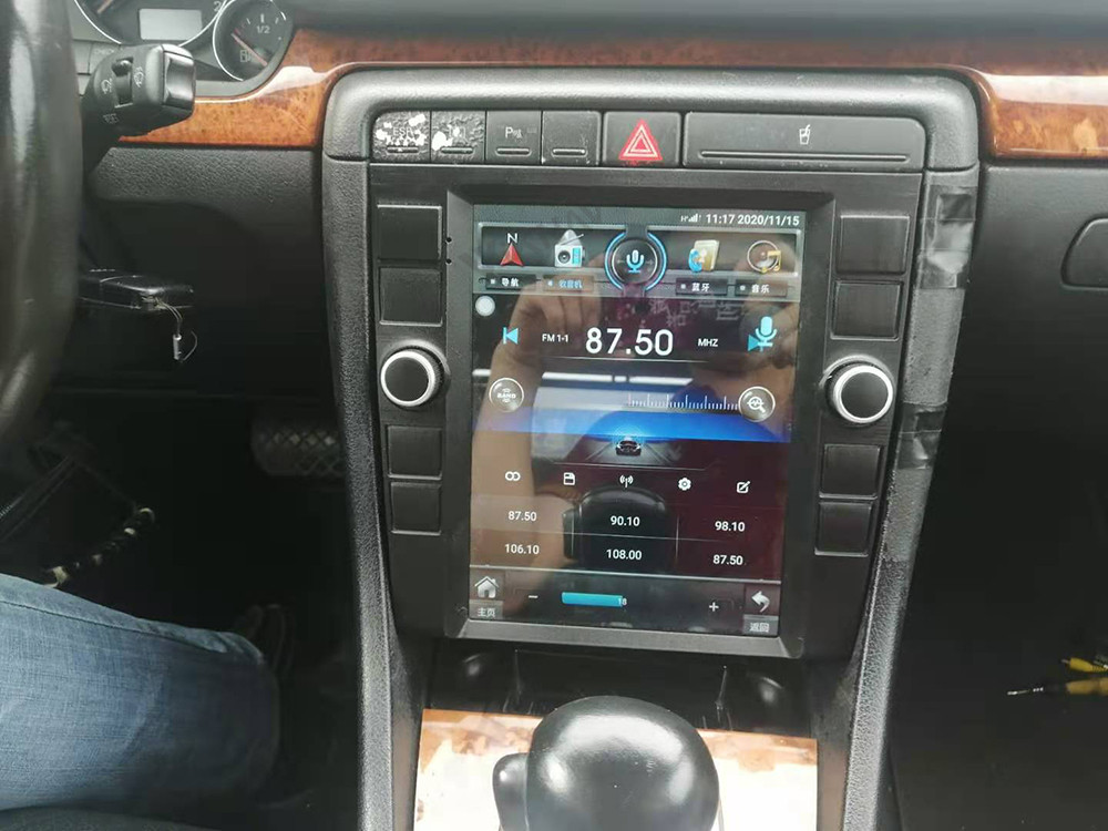 10.4 Inch Audi Android Radio Tesla Style Vertical Screen android auto wireless carplay