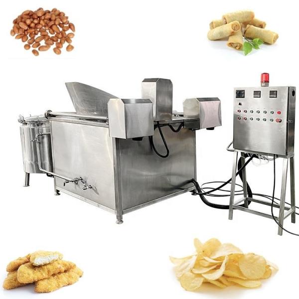 Industrial Automatic Electric Gas Potato Chips French Fries Make Oil Filter Deep