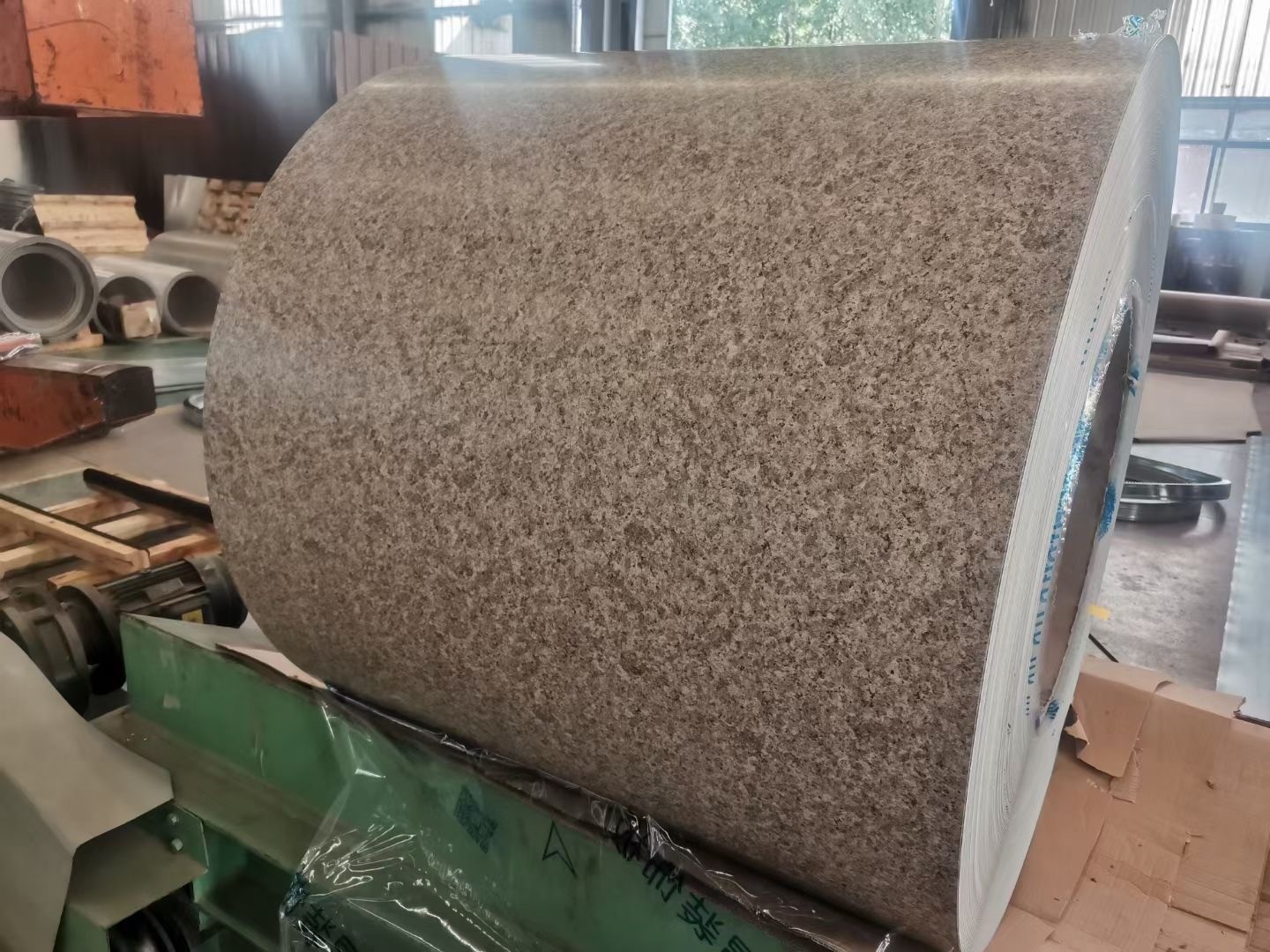 Medium hard(HRB60-85) Brick Design Prepaint Color Coating Steel Sheet PPGI PPGI Export Standard Package or as Request