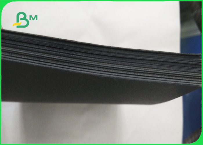 Acid Free Black Cardstock Paper 150gsm Jet Black For Business Card