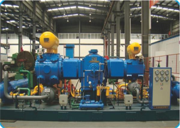 Industrial Flash Gas Compressor Smooth Operation Oil Free Reciprocating