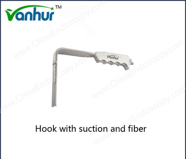 Group Adult Gynecology Instruments Suction and Fiber Hook with ISO13485