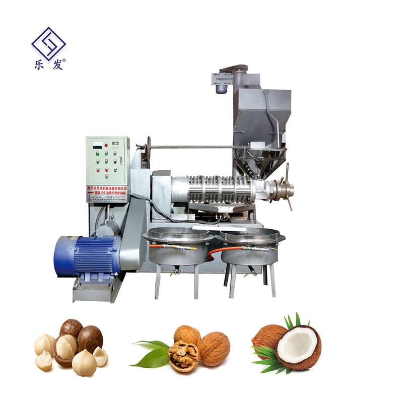 Cold Press Oil Extraction Machine Sesame Oil Pressers 160kg/H