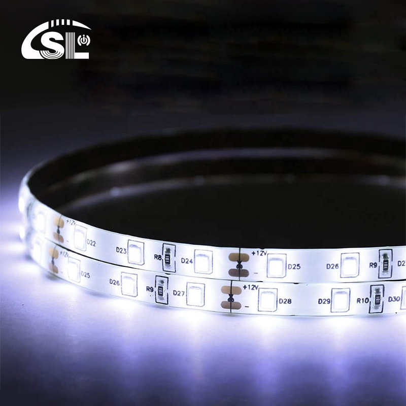 Waterproof IP65 2835 LED Strip 3000K 4500K 6500K Lights 115lm/w Working Time 50000 Hours