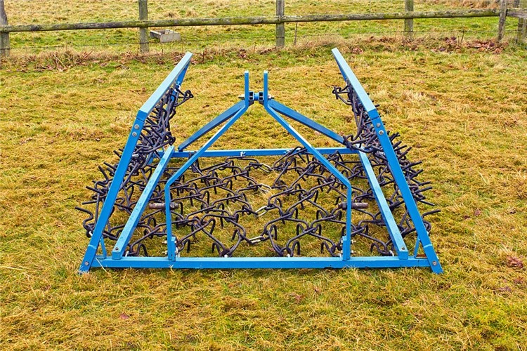 Agricultural Mounted Chain Grass Harrows 1-2m Or Customized Length
