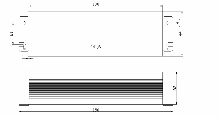 60 W 25-36v 1.8a Waterproof Electronic Led Driver , Ip67 Power Supply