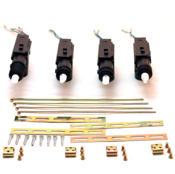 4A Keyless Central Locking Actuators System 12V IP55 ABS Plastic Housing