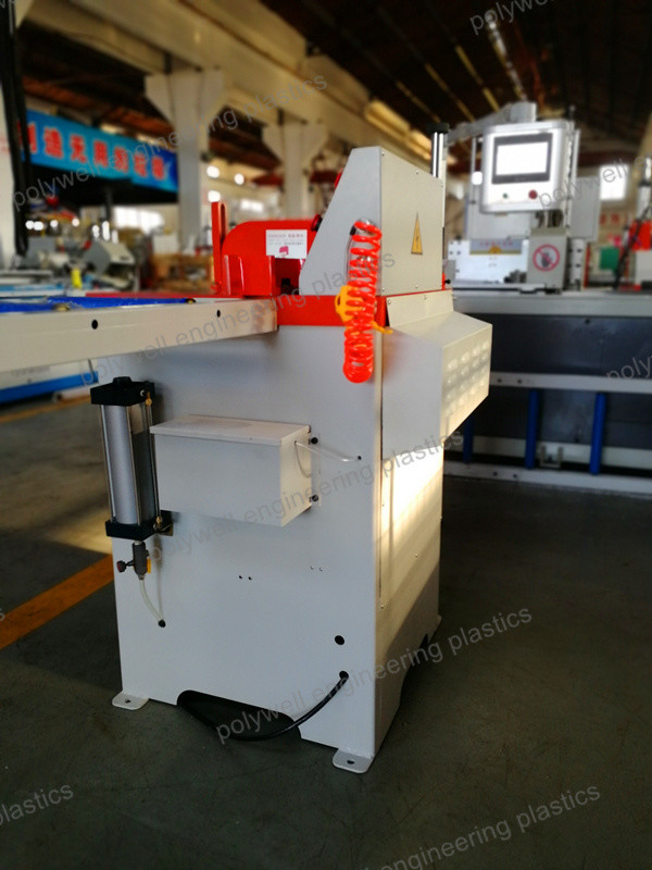 5.5 Kw Extruded Heatsink Sections Aluminium Degree Cutting Machine