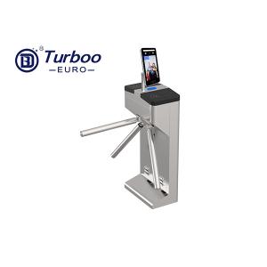  Semi Auto Access Control Turnstile Tripod Turnstile Gate 304 / 316 Stainless Steel Manufactures