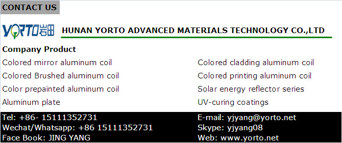 Thickness 0.125mm Polished Aluminum Coil , Reflective Aluminum Sheet Metal