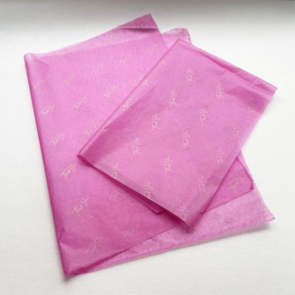 Eco Friendly Custom Logo Printed Warp Gift Paper Printed Wrapping Tissue Paper