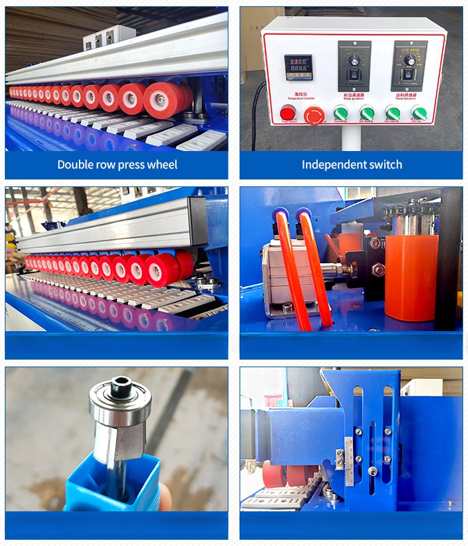 Automatic MINI Wood Based Panels Machinery Small Edge Banding Machine High Speed