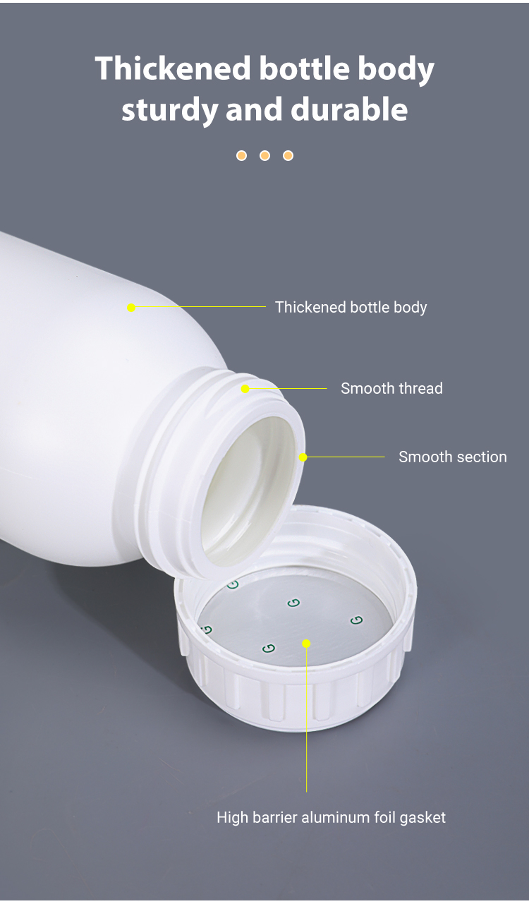 HDPE Chemical COEX Packaging Bottle for Pesticide 250ml 500ml 1000ml Capacity Bottles
