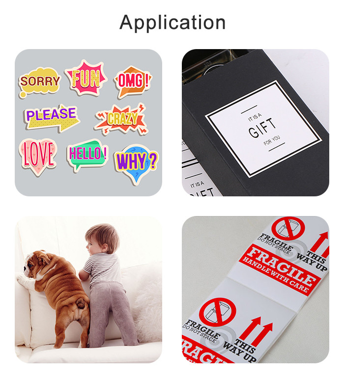 A4 80gsm Self Adhesive Label Sticker Paper For Printers Customized