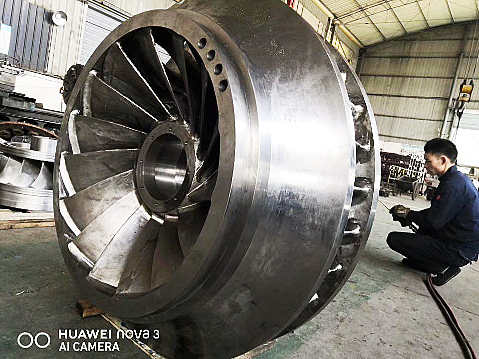 Hydro Turbine Francis Runner Stainless Steel Runner Customized