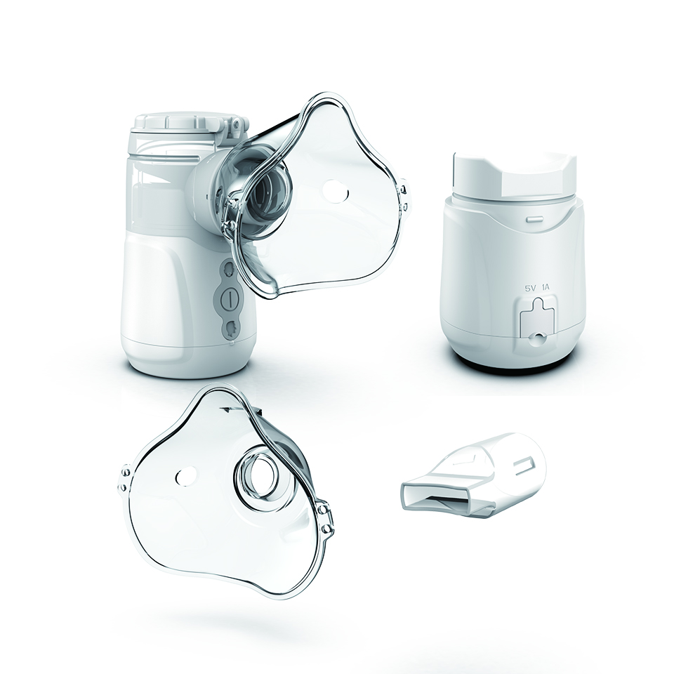 Charging Portable Home Polyurethane Membrane Medical Mesh Vibrating Nebulizer
