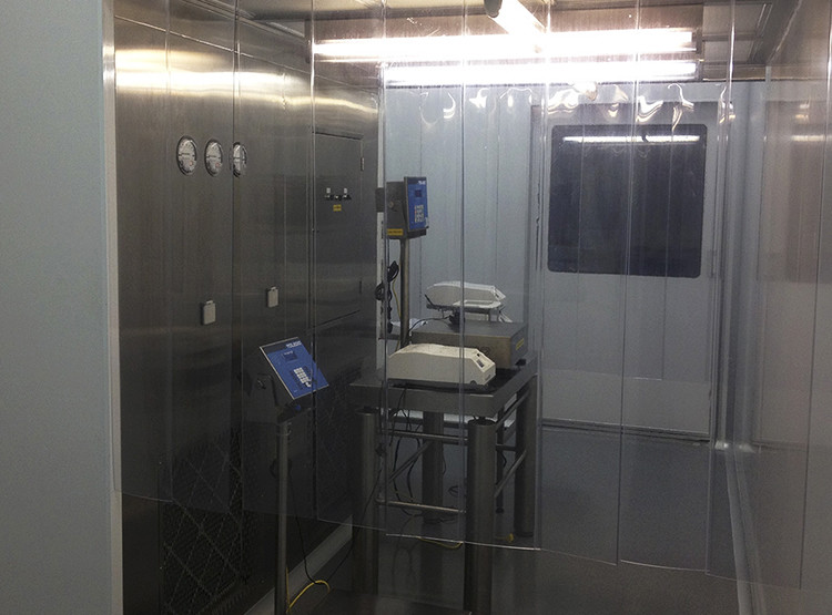 0.45m/S H14 HEPA Filter Pharmaceutical Dispensing Booth Class 100 GMP Laminar Flow