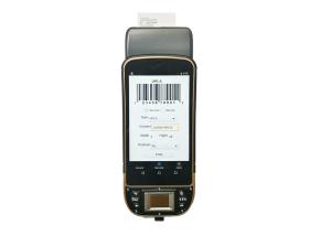  Android Handheld Terminal Printer with Fingerprint Scanner NFC Reader Manufactures