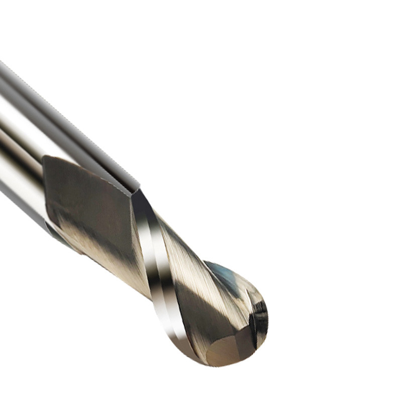 Solid Two Flute R3 Ball Nose End Mills 6mm For Steel