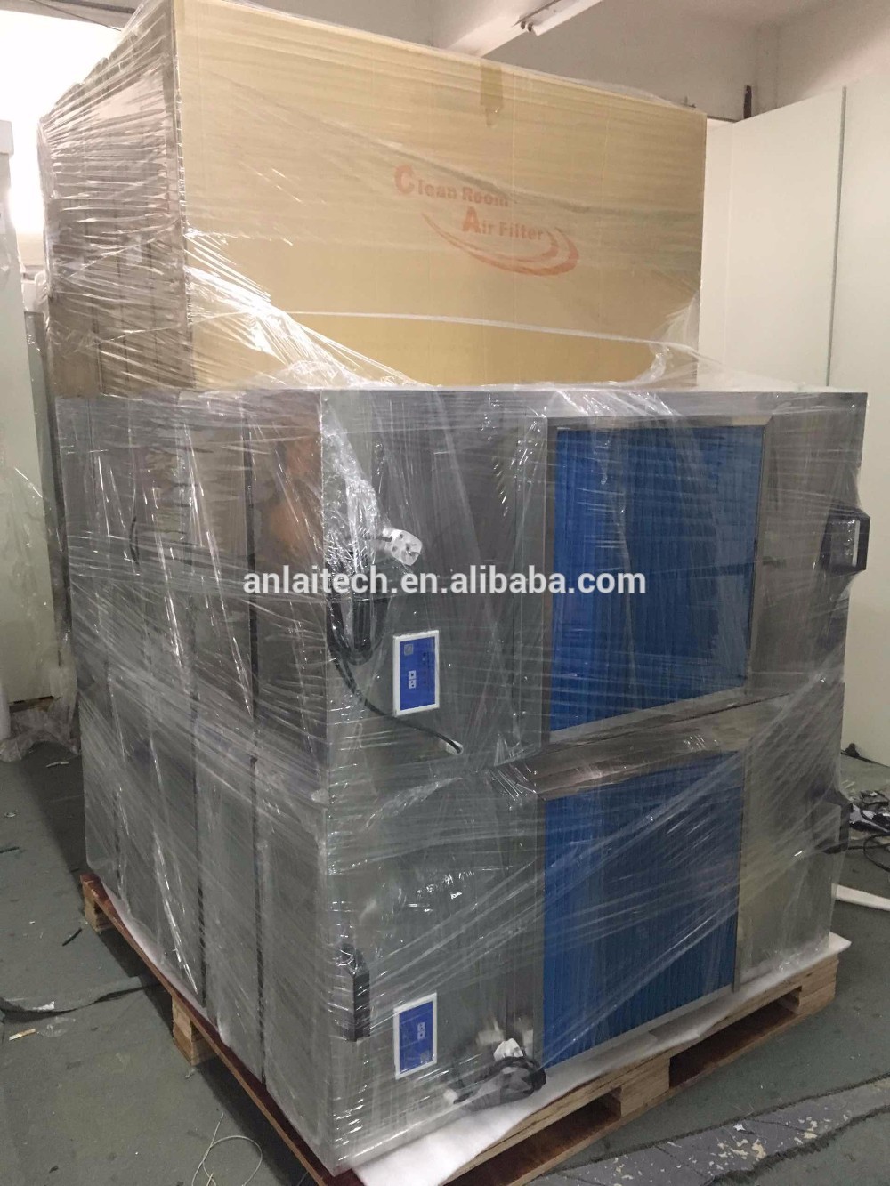 Stainless steel 304 water washing Modular clean room
