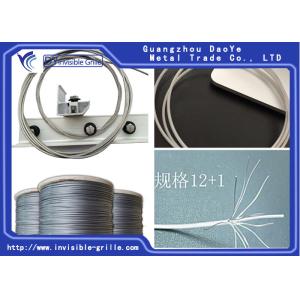 Hard Line Safety Fixed Invisible Grille With Additional Frame Structure