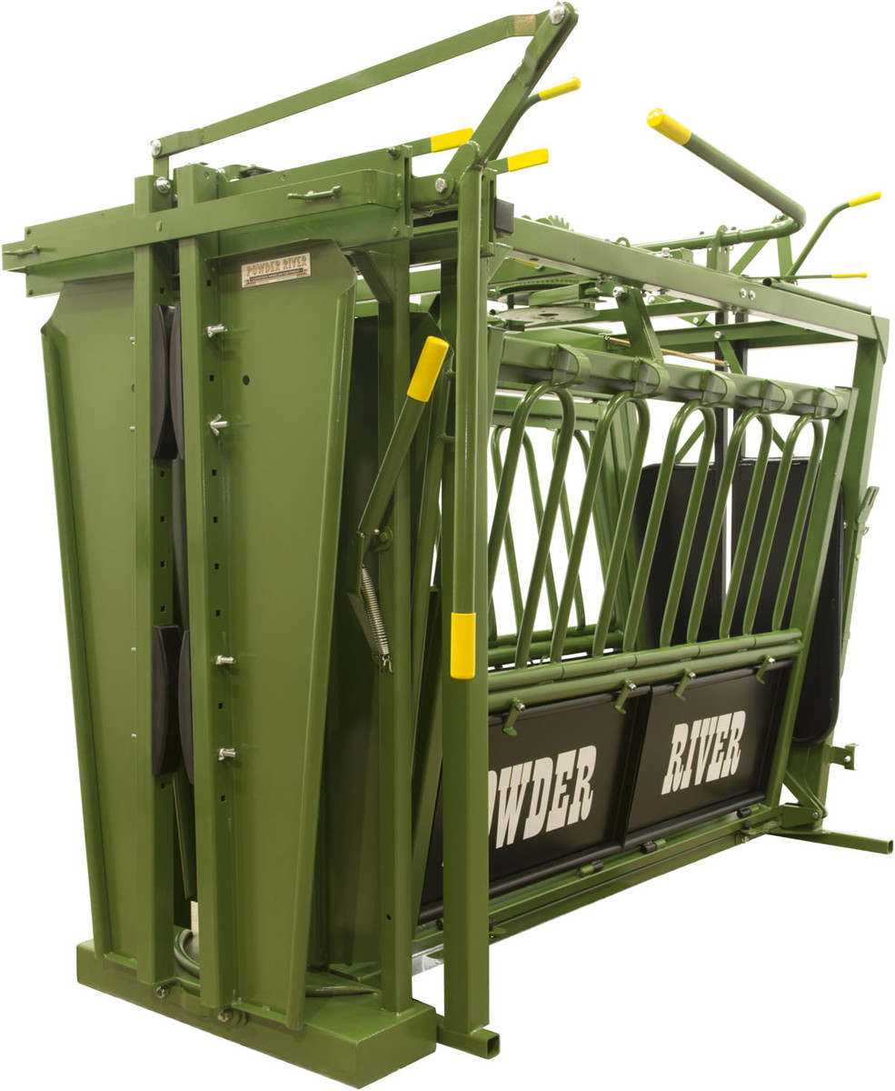 Double Squeeze Cattle Chute