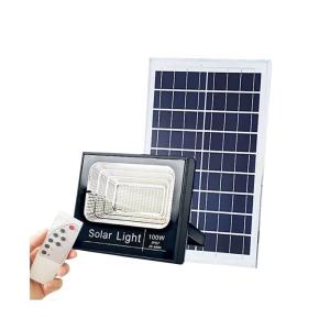  Dustproof Solar Powered LED Flood Light 100W 200W For Outdoor Yard Garden Manufactures