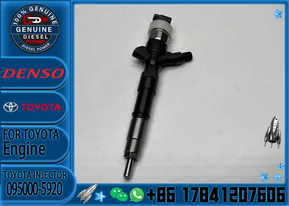 Common Rail Injector 23670-30110 095000-6180 095000-5920 for Diesel Engine 1KD-FTV