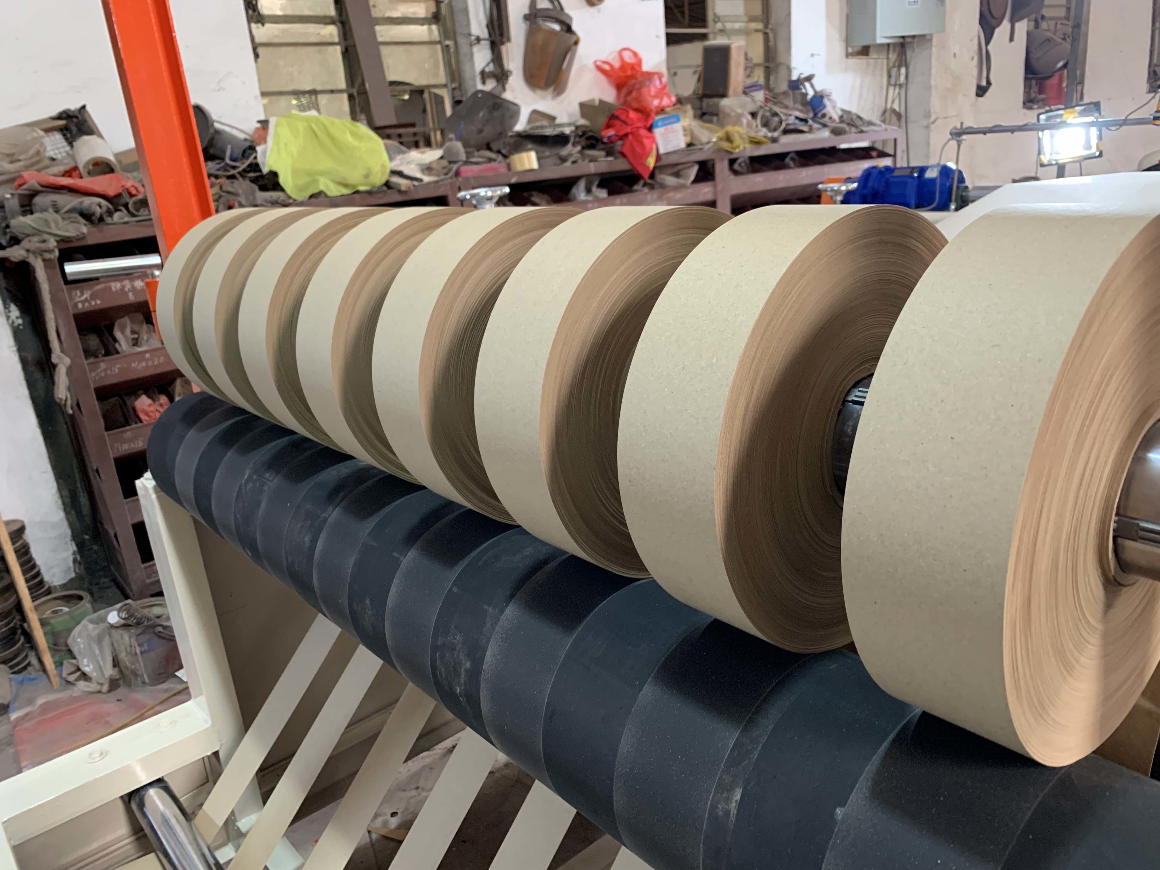 Full Automatic Jumbo Roll Kraft Paper Making And Slitting Machine Customized 100-140m/min