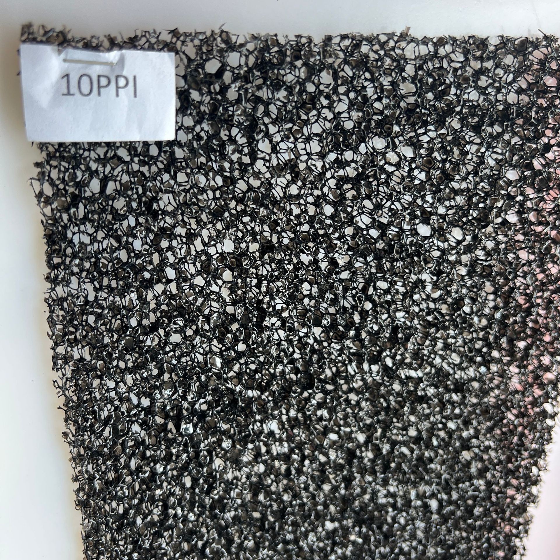 Polyurethane Dust Filter Black Flame Retardant Filter Mesh Sponge