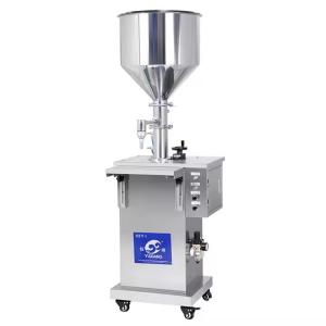 Semi Automatic Liquid Paste Filling Machine Cosmetic Cream Filling Machine