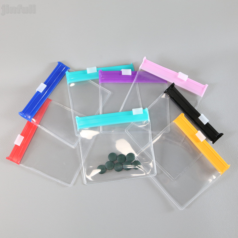 Versatile PVC medicine Zipper Bag Keep Your Accessories Dust-Free Scratch-Resistant