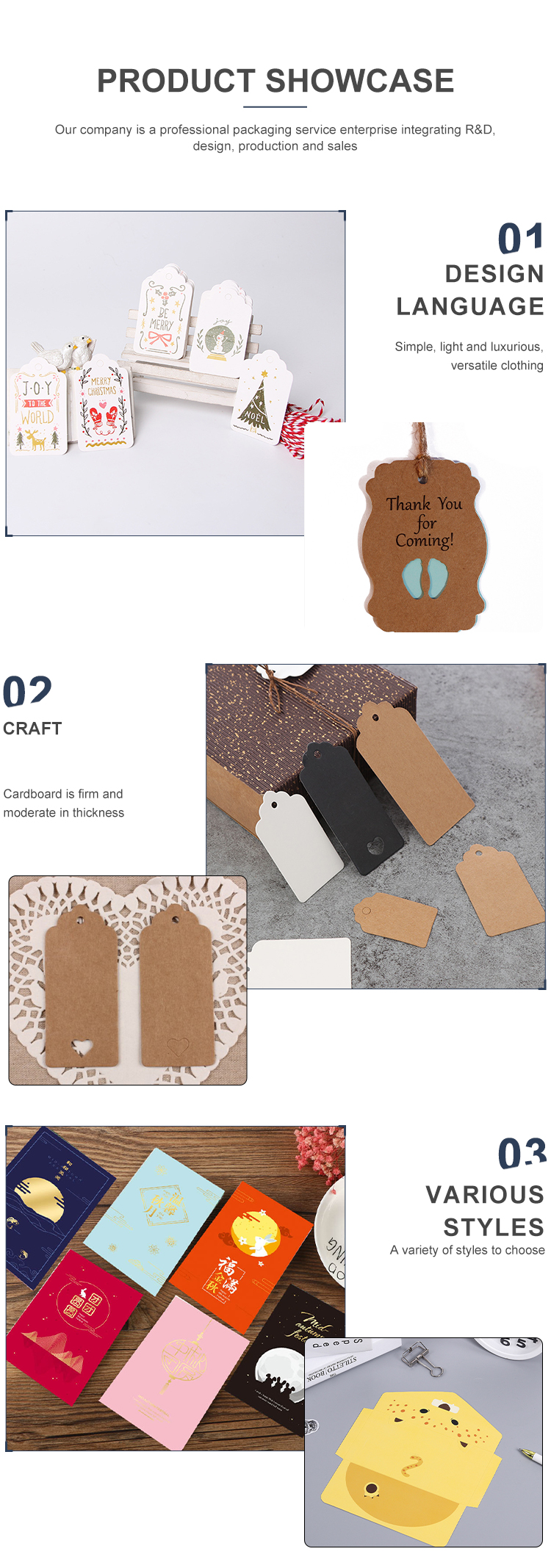 ODM Rectangle Two Layers Debossing Clothing Label Tag With String