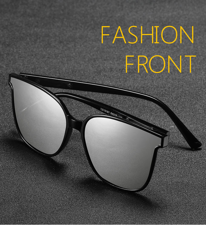 Diamond Studded Night Driving Glasses Anti Glare Polarized Outdoor Fashion Sunglasses