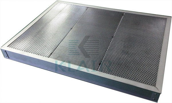 V Bank Activated Charcoal Filter , High Capacity Carbon Odor Filter Class 2